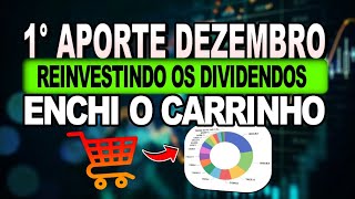 🚀Comprei AÇÕES para a Carteira de Dividendos Reinvestindo os Dividendos [upl. by Rox452]