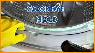 How to Get rid of Mold in Front Loading Washer  Using Bleach [upl. by Albin]