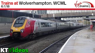 Trains at Wolverhampton WCML  6118 [upl. by Odranar]