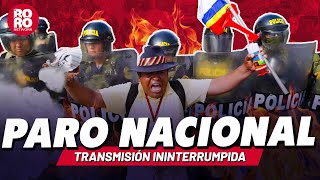 PARO NACIONAL  COBERTURA ININTERRUMPIDA [upl. by Jeraldine]