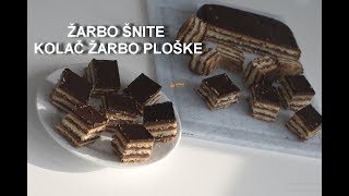 Žarbo Ploške Šnite Kocke recept  Sašina kuhinja [upl. by Polinski]