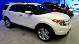 2013 Ford Explorer Limited  Exterior and Interior Walkaround  2013 Montreal Auto Show [upl. by Petie]