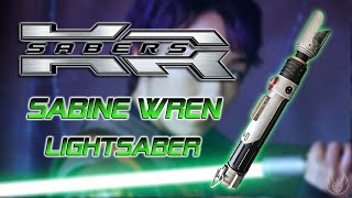 Sabine Wren Lightsaber from KR Sabers Ahsoka Review [upl. by Cirillo]