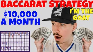 Baccarat Strategy  Professional Gambler Tells How To Make 10000 A Month [upl. by Aldridge823]