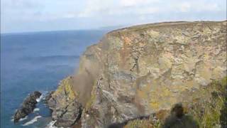 North Cliffs Failure  Amazing Cliff Collapse caught on Camera [upl. by Dranik]