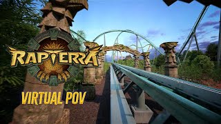 Rapterra Front Seat Virtual POV  New Wing Coaster Kings Dominion [upl. by Carmine]