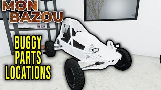 BUGGY PARTS LOCATIONS  Mon Bazou Tips 17  Radex [upl. by Nidia]