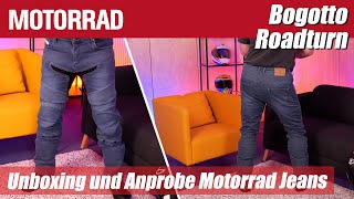 Unboxing Bogotto Roadturn Motorrad Jeans [upl. by Ahsieuqal]