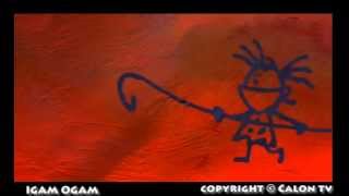 Igam Ogam  Robert Brown 2D Cave Painting Animation [upl. by Eerot]