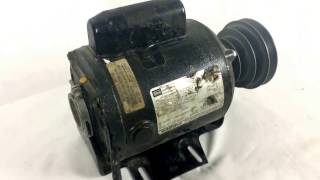 Craftsman Wood Lathe Motor Model 11312791 Sears Tested Working 1725 RPM 115V [upl. by Lledniw]