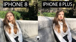 Iphone 8 Vs Iphone 8 Plus  Camera Comparison [upl. by Amliv]