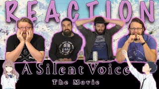 A Silent Voice MOVIE REACTION [upl. by Annatnom]