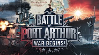 RussoJapanese War Begins The Battle of Port Arthur 1904 [upl. by Halladba]