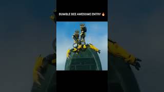 Amazing Entry of Bumblebee🔥shorts transformers bumblebee [upl. by Ehcropal692]