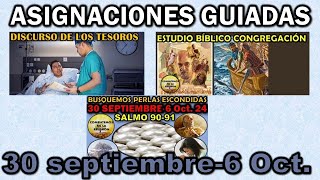 ASIGNACIONES GUIADAS DEL 30 septiembre6 octubre 2024 TODAS Paso a paso [upl. by Anahsirk]