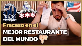 Voy al MEJOR RESTAURANTE del MUNDO en NUEVA YORK y PASA ESTO La MAYOR DECEPCIÓN de MI VIDA [upl. by Kato]