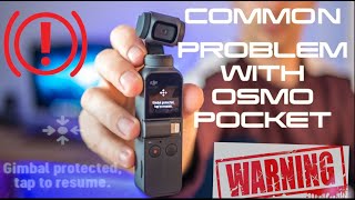 DJI OSMO POCKET PROBLEM TAP TO RESUME HOW TO FIX [upl. by Ahseital]