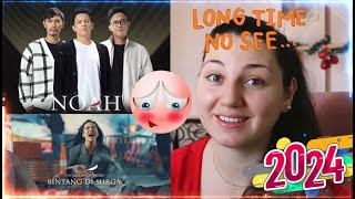 NOAH  Bintang di Surga Official Music Video SkyChild REACTION [upl. by Eerak430]