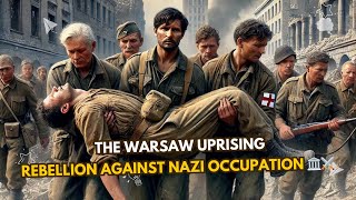 The Warsaw Uprising Rebellion Against Nazi Occupation 🏛️⚔️ [upl. by Ayama]