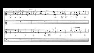 Johannes Ockeghem  Missa Prolationum  Kyrie [upl. by Arikal]