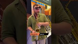 Student alto saxophone Château Cheverny 21 Series CAS21L NAMM show 2024 shorts [upl. by Linnette]