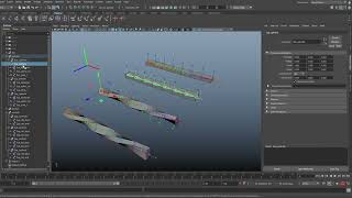 Maya rigging tutorial Spline Ik Advanced Twist Controls [upl. by Briant]