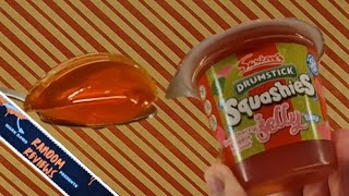 Swizzels Drumstick Squashies Sour Cherry amp Apple Jelly  Random Reviews [upl. by Berlinda765]