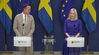 Paulina Brandberg presenterar ny generaldirektör för Arbetsmiljöverket [upl. by Blim]