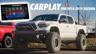 Add CarplayAndroid Auto for 20162019 Tacoma [upl. by Ednutabab]