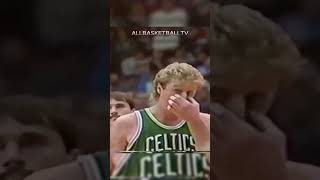 Larry Bird  Michael Jordan  TRASH TALK nba shorts [upl. by Ondrea663]