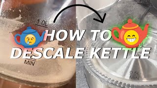 Cleaning the kettle with citric acid – it works An easy way to descale a kettle  NotWithoutFood [upl. by Dylane917]