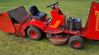 westwood t1200 ride on mower [upl. by Norbie]