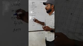 Fixed singular plural number trending shortvideo english englishgrammar [upl. by Tammara]