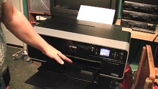 Printing on Canvas on the EPSON R3000 [upl. by Edward]