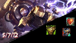 Wild Rift Blitzcrank Support  5712 [upl. by Mcclary]