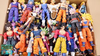 DRAGON BALL SHFIGUARTS ALL COLLECTION OF ALOHA channel IN 2023 SON GOKU ETC [upl. by Adlecirg983]