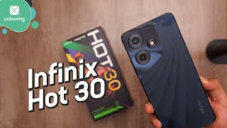 Infinix Hot 30  Unboxing en español [upl. by Aneekal]