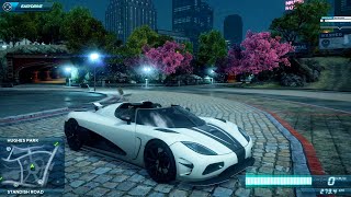 NFS Most Wanted  Police Chase Max Heat Level Escaped  Koenigsegg Agera R vs Police [upl. by Flemings]