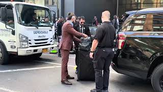 Andrade El Idolo walking into wwe smackdown [upl. by Eetnahs]