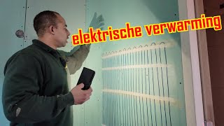 Elektrische vloerverwarming aanleggen Tiny House Alma Techniek [upl. by Marwin94]