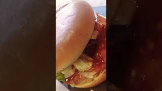 piri piri Burger 🍔🍟foodlover food london uk enjoy shorts [upl. by Eerihs]