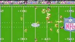 Tecmo Super Bowl  Mike Golic lurch [upl. by Nodaj212]