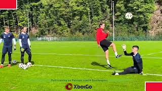 Goalkeeper Training ● 1v1 © 4GK [upl. by Lindeberg774]