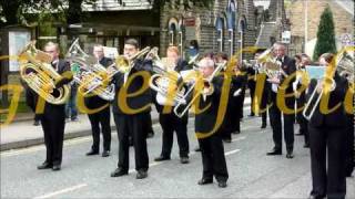 Enfield Brass Band Whit Friday March 2011 playing quotThe Lambeth Walkquot [upl. by Celestina]