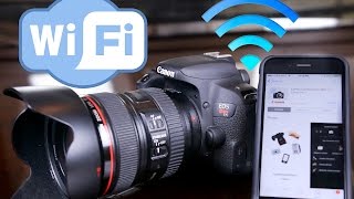 Canon T7i Wifi Setup [upl. by Gaylene]