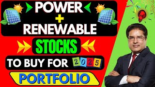 Renewable Power Stocks For 2025⚡♻️🔥Stock Analysis🧐🚀✔️ [upl. by Halsted980]