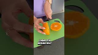 porciona tu mandarina de esta manera c tips ideas hacks losabias home cocina casaideas [upl. by Oilla]