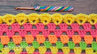 How to Crochet Granny Square Fluted Edge [upl. by Asirralc]