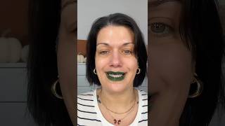 Beetlejuice Lips……FAIL 🪲💚 lipstick makeupchallenge beetlejuice beauty [upl. by Weidman594]