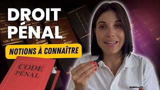 Cours de Droit pénal  Introduction et notions clés à maîtriser [upl. by Stochmal]